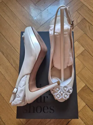 Zapatos de novia LODI blancos