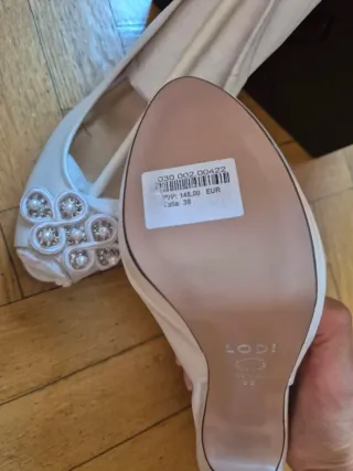 Zapatos de novia LODI blancos