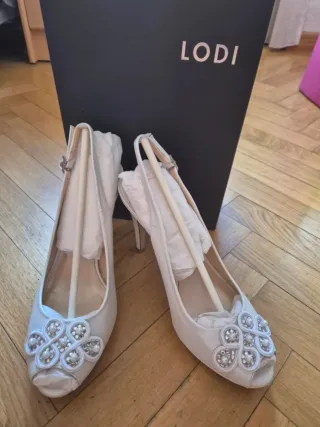 Zapatos de novia LODI blancos