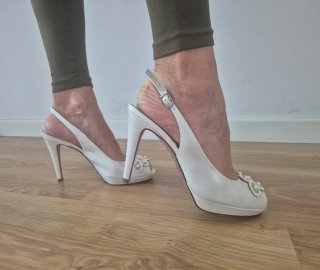 Zapatos de novia LODI blancos