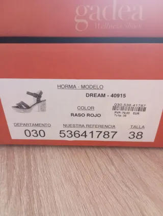 PRECIOSAS SANDALIAS GADEA 38 COMO NUEVAS