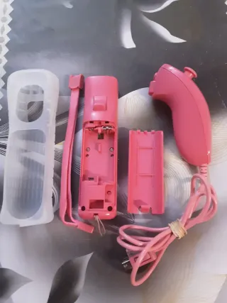 Mandos Wii Motion Plus (Azul y Rosa)