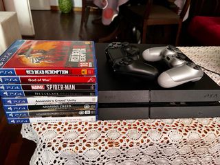 PS4 Fat 500GB Negra/Plata