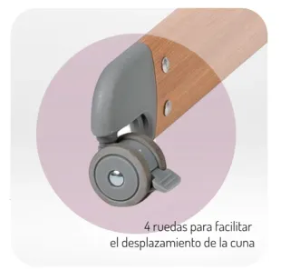 Minicuna colecho Momi 4 en 1