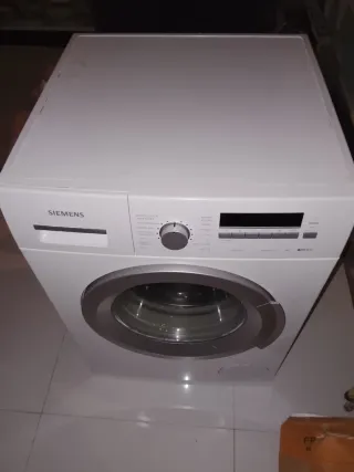 Lavadora Siemens Blanca