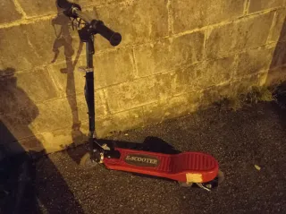 Patinete Eléctrico E-Scooter Rojo