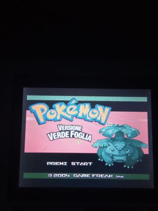 Pokémon Verde Foglia GBA Originale ITA