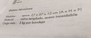 Armadio in vetro e metallo