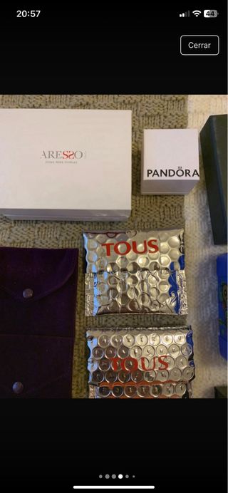 Lote Cajas Marcas Calypso, Folli Follie, MK, Pando