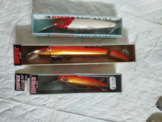 Lote 3 señuelos Rapala Magnum y Sliver