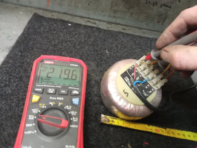 Transformador toroidal secundario 14 V