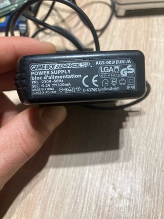 Nintendo Game Boy Advance SP Argento