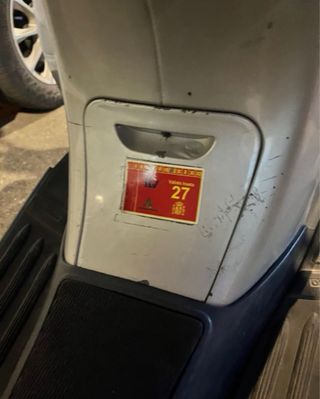 Piaggio Vespa 50cc Plata Automática