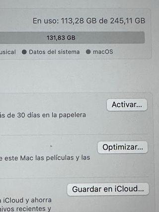 MacBook Air M2 2022 Gris/Plata