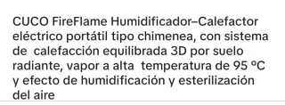 Calefactor CUCO Negro