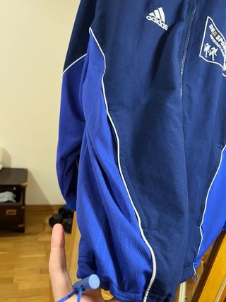 Felpa Adidas Vintage Blu/Bianco