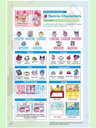 4 Tarjetas Tamagotchi Smart