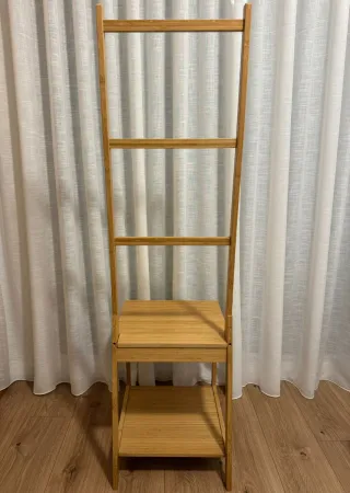 Silla/Toallero Bambú IKEA