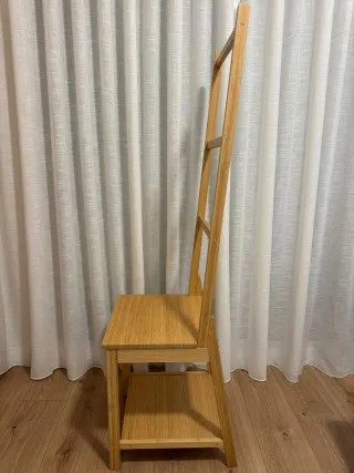 Silla/Toallero Bambú IKEA