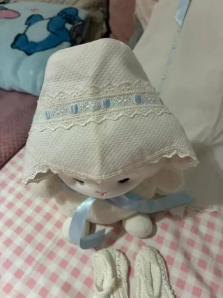 Vestido ceremonia bebé con patucos y Capota