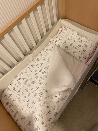 Cuna Doco Wood 120x60 + Colchón AirFoam Cotinfant