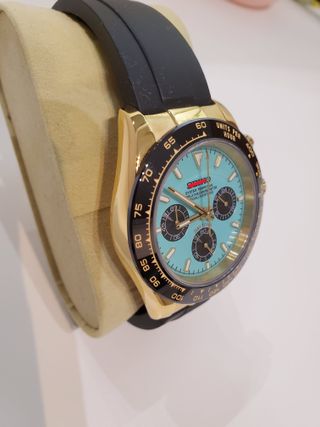 Reloj Seiko MOD Alcaraz Oro y Turquesa