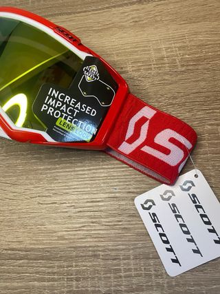 Gafas Scott Rojas y Blancas