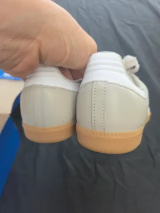 Adidas Samba Beige/Blanco Talla 40