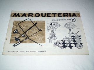 ANTIGUOS CUADERNILLOS DE MARQUETERIA SALVATELLA