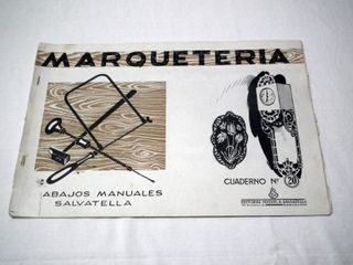 ANTIGUOS CUADERNILLOS DE MARQUETERIA SALVATELLA
