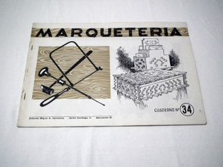 ANTIGUOS CUADERNILLOS DE MARQUETERIA SALVATELLA