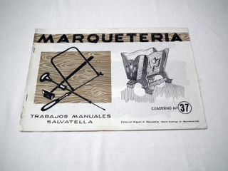ANTIGUOS CUADERNILLOS DE MARQUETERIA SALVATELLA