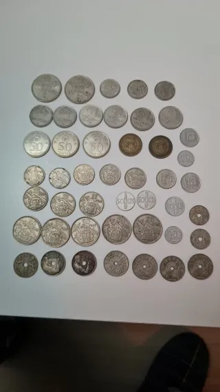 Lote monedas españolas