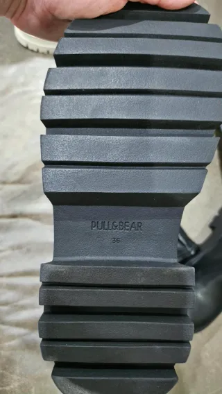 Botas altas negras plataforma