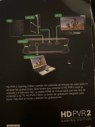 Hauppauge HD PVR 2 Gaming Edition Capturadora