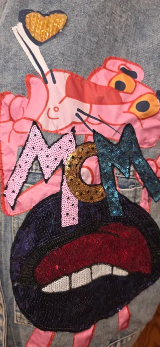 Chaleco Vintage Pantera Rosa