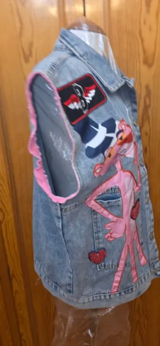 Chaleco Vintage Pantera Rosa