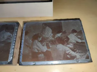 Clisés antiguos de fotografía