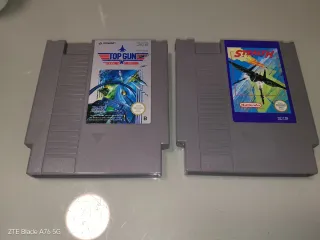 Juegos NES Top Gun y Stealth