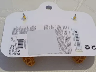 Pendientes MNG Ámbar Dorado