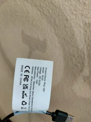 Aro de Luz LED con Trípode Alto y Control