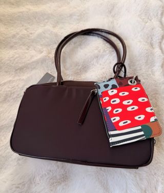 Bolso Parfois Nylon Marrón Multicolor