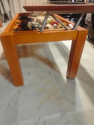 Mesa elevable de salón