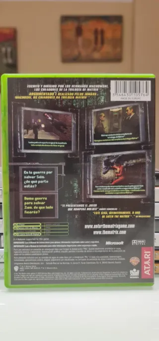 Enter the Matrix Xbox PAL España