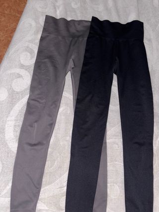 Mallas grises y negras