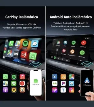 Adaptador CarPlay/Android Auto Inalámbrico
