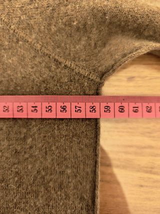 The North Face 1/4 Zip Wool Blend Sweater - Brown