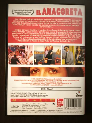 EL ANACORETA ( DVD )