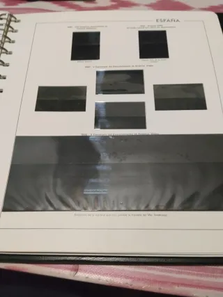 Hojas de sellos anfil  1989-1991