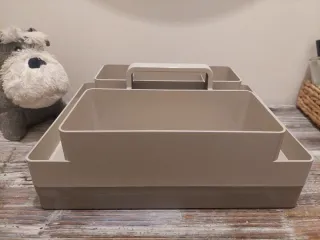 Organizador escritorio IKEA KUGGIS beige